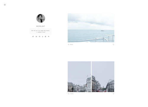callyope:theme: moonlight / preview | codecustomisable post, sidebar, avatar and text sizesopti