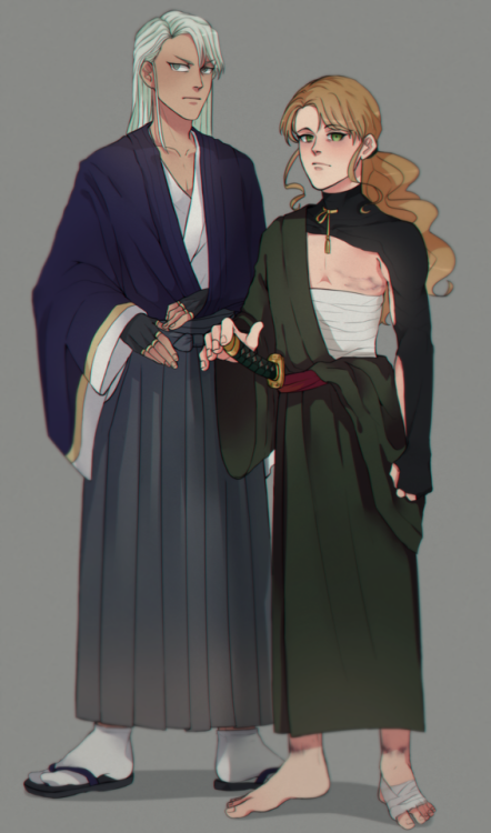 lesha-kun: samurai au