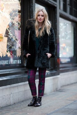 welovestreetstyle:  London, Diana Vickers, via International Street Style