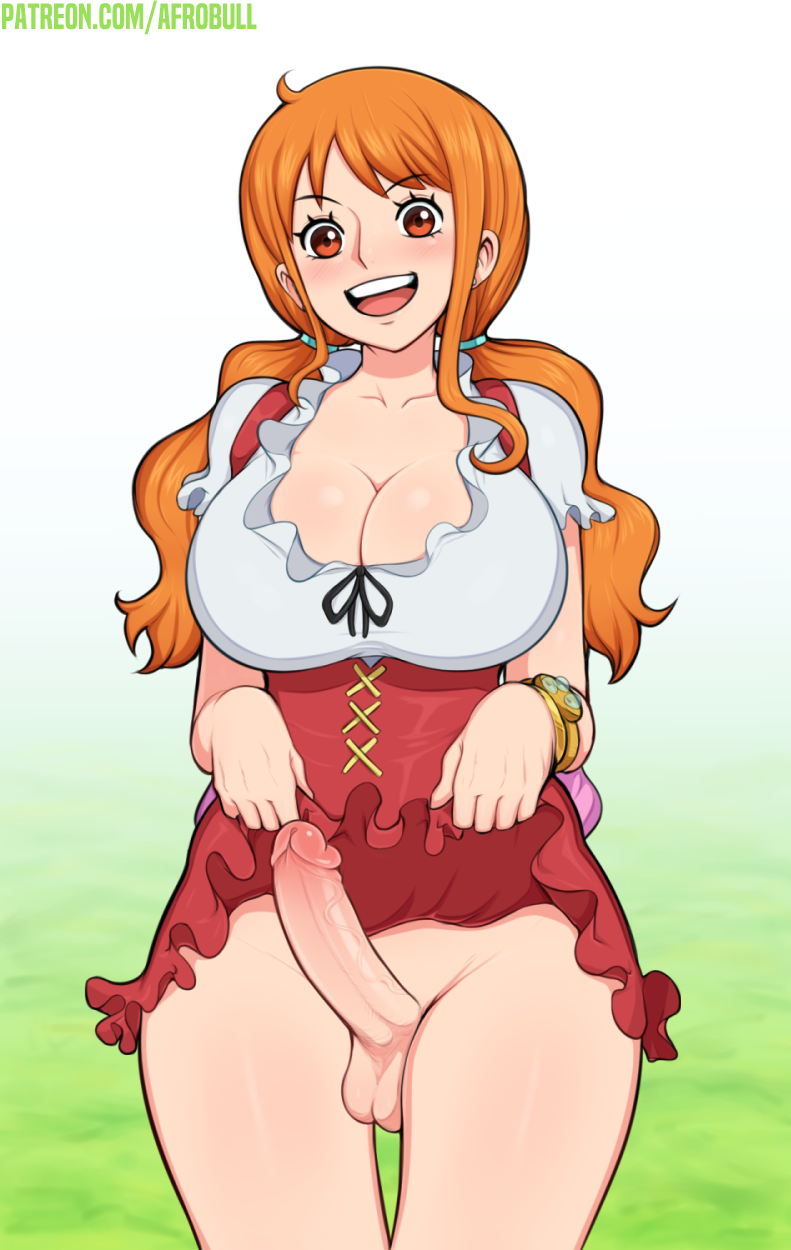 afrobull:  Nami commission for Dave Stone, this time a remake of a picture I drew