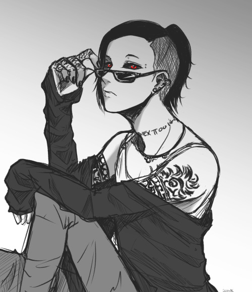 shouty-y:Sketchy of Uta-san…..he’s such an adorable punk &gt;3&lt;