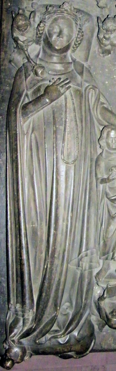 Effigy of Hedwig von Lippe, Countess of Ravensberg, 1320