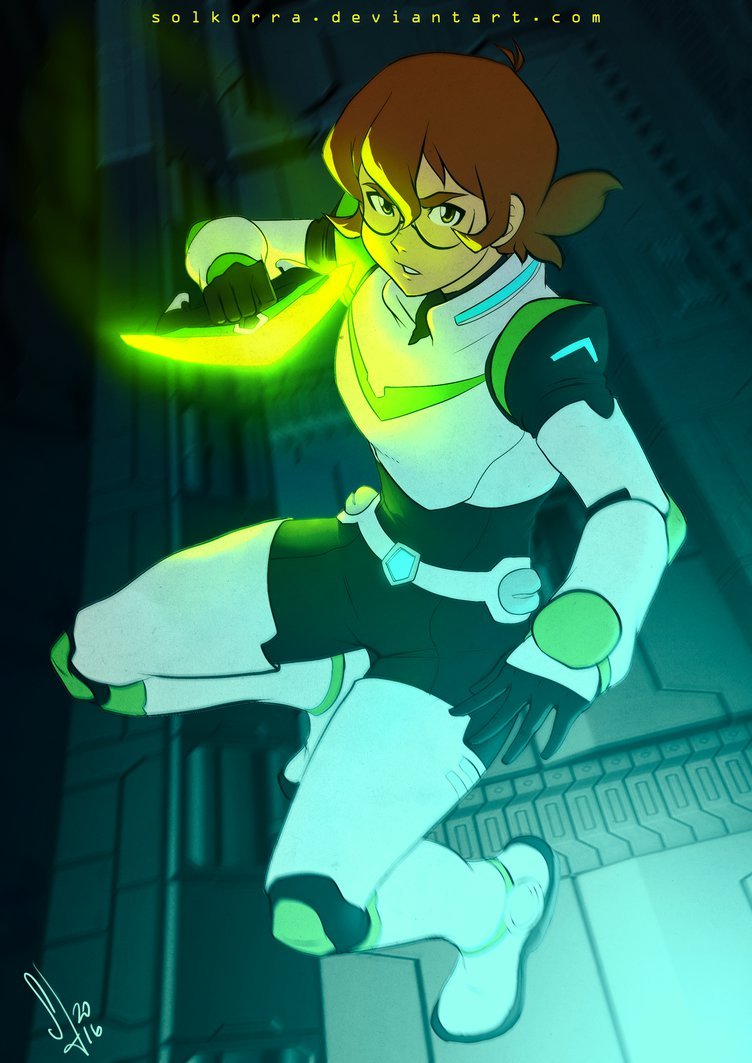 Pidge Ready for Fight! by SolKorra