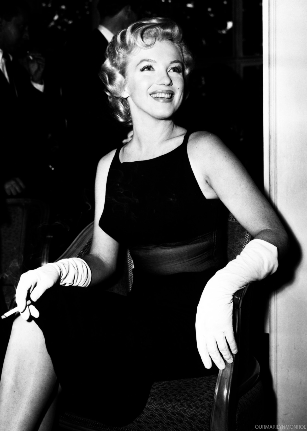 Marilyn Monroe — ourmarilynmonroe: Marilyn Monroe at The Savoy...