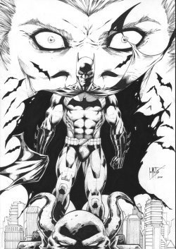 super-hero-center:  BATMAN. by Leomatos2014