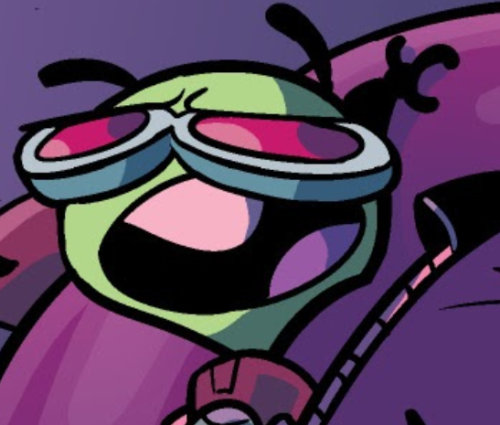 And a RAD ZIM: From: Invader Zim issue 48 