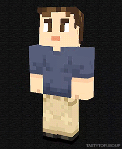 tastytofusoup:  In a Rooster Teeth podcast they brought up the idea of if there was an irl skin pack of the Achievement Hunter guys.So for fun I decided to make a set myself. 