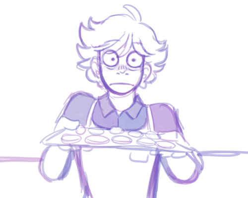 buggachat: Part 13 of my bakery “enemies” au!“WhY COulDNT YoU HaVe BecOME a ChEEse