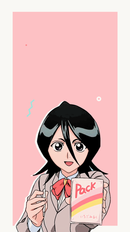 rukiadriedhisrain: ichigo + rukia phone wallpapers [750x1334]