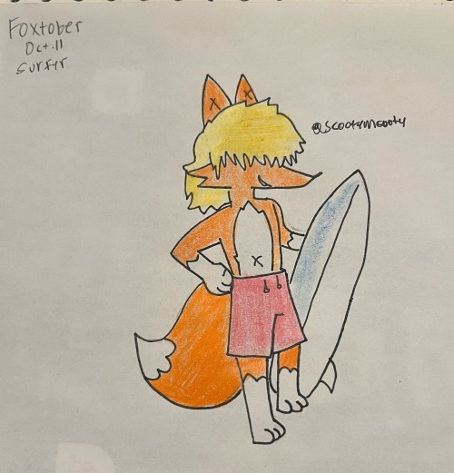 All The Other Drawings For Foxtober 2023! Sorry It Took So Long!