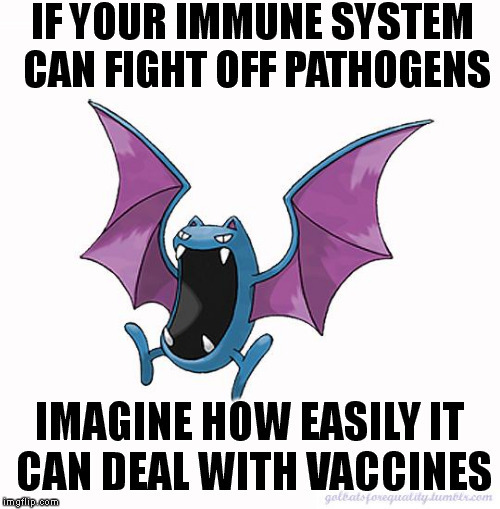 If your immune system can fight off pathogens, imagine how easily it can deal with vaccines.Vaccines