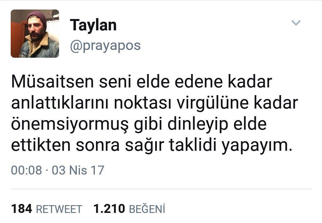 Taylan
@prayapos
Müsaitsen...