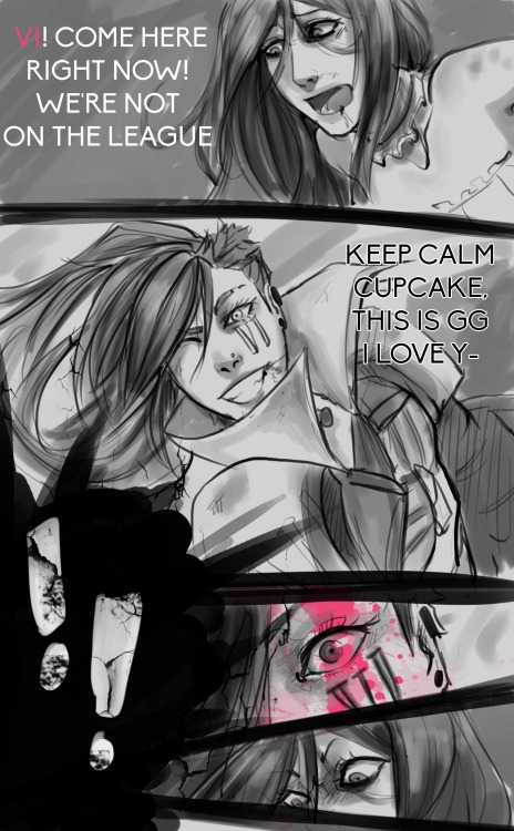 I think I like to torture myself. Supposed Vi’s death. Uncut version Do you like this drawing style for more comics?