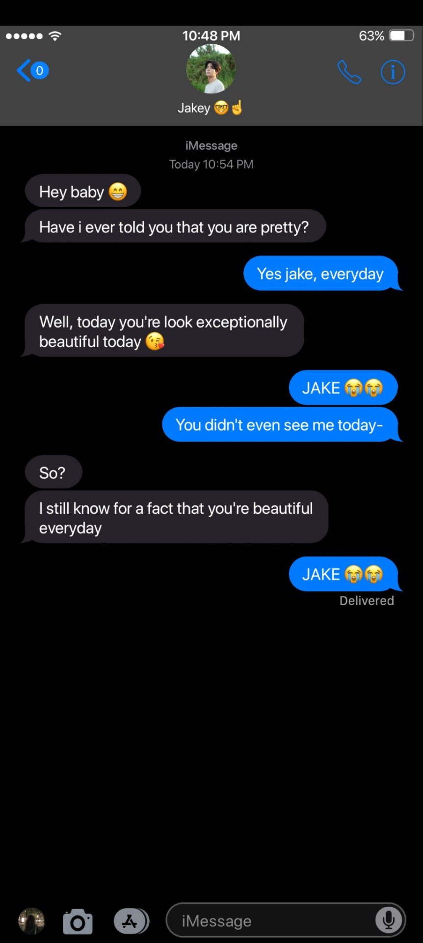 BOYFRIEND JAKE TEXTS | ENHASTOLEMYHEART