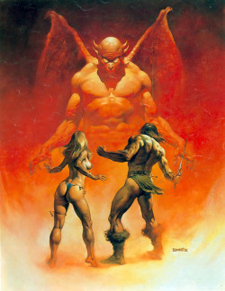 meanwhilebackinthedungeon:  – Boris Vallejo