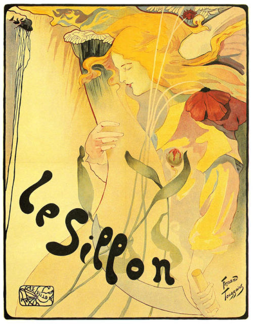 Le Sillon (1895). Fernand Toussaint (French, 1873-1939). O. de Rycker, printmaker. Poster. V&amp;A.A