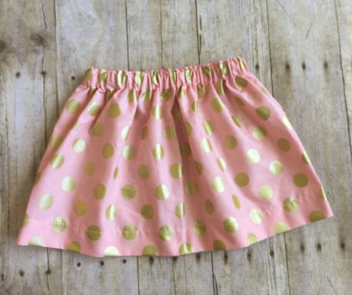 Polka dots skirt //WillowBeeApparel
