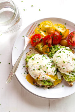 do-not-touch-my-food:Toast with Poached Egg and Avocado