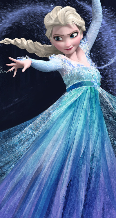 kelseymicheleart: i made an elsa redesign to go with my anna! i took a few more liberties with her, 