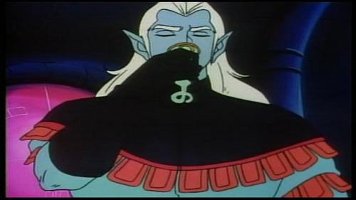 mustlovelance: in case anyone thought 80s lotor was a cool dude in golion hes drinking the blood of 