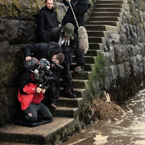 eroticadventurerofderangedkind:Richard filming Submarine! &lt;3