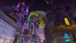 lushvertigo:  Argus over Dalaran