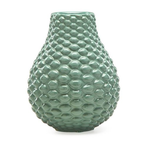 Axel Salto, Budding Vase, 1950s. Jade glaze, Ipsen, Denmark.