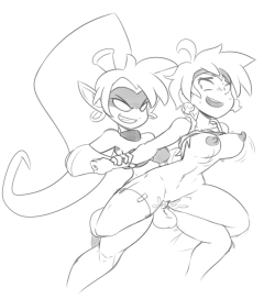 ambris-waifu-hoard: reisartjunk: nega-shantae