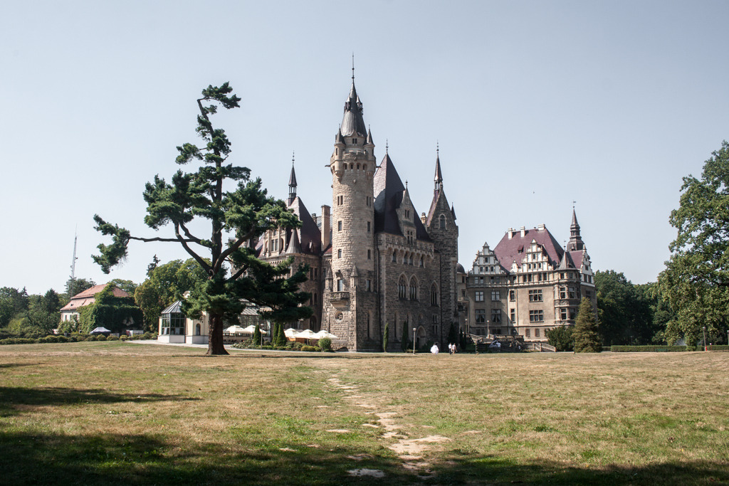 pictures taken today in Moszna, the most picteresque (and surprisingly small considering