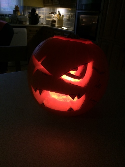 laughterincarnate:  Senketsu pumpkin!