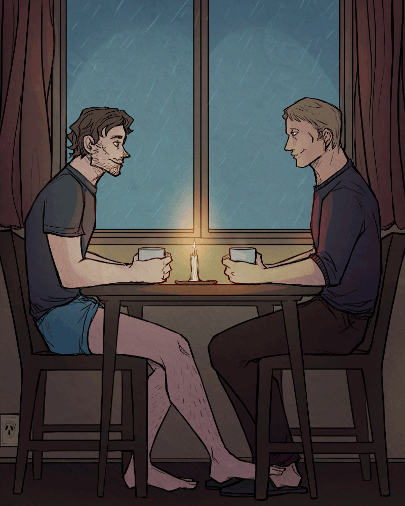 chetom:  The power went out and it’s raining outside, but it’s still beautiful.