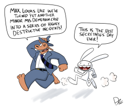 tredlocity:  Drew Sam and Max from memory.