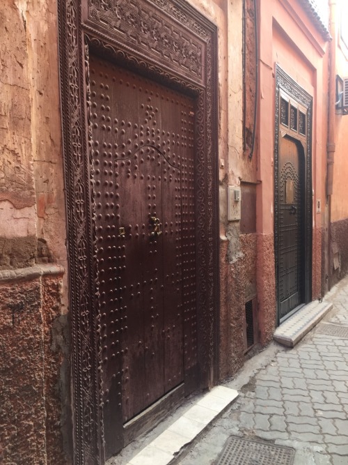 Doors If Marrakech