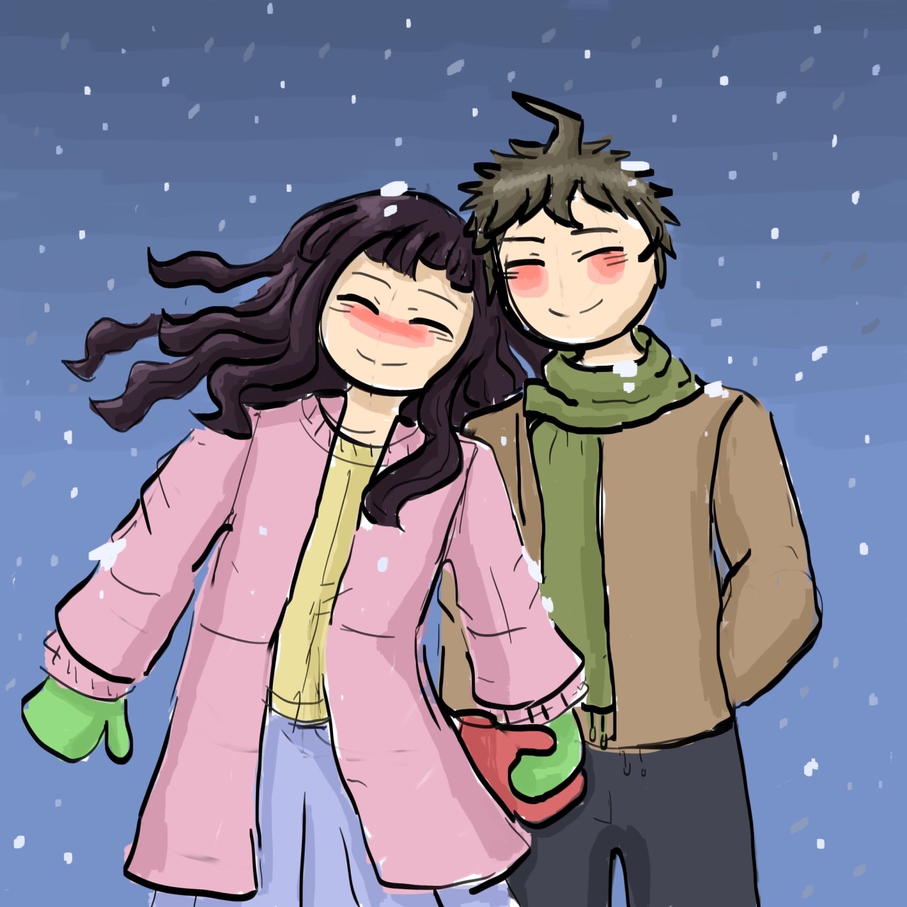 Hajime X Mikan Explore Tumblr Posts And Blogs Tumgir