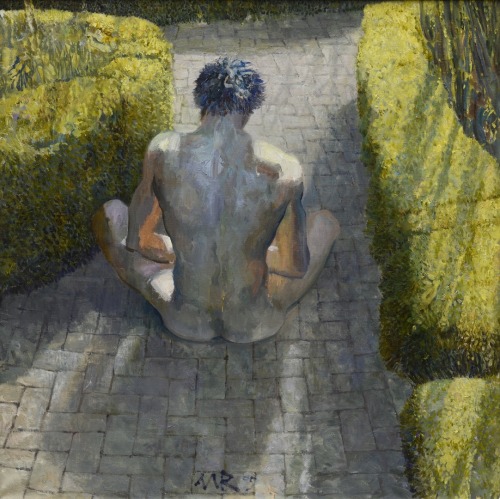 huariqueje:Tracker   -   Matthijs Röling , 2005.Dutch,  b. 1943 -Oil on canvas,   70 x 70 cm.