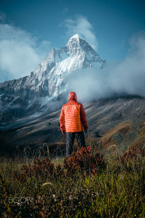 I lost a part of myself on the mountain. by Nilmani Parth Camera: Sony ILCE-7M3