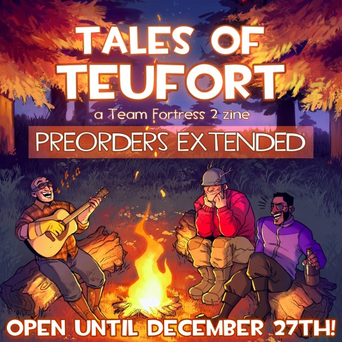 ✨PREORDERS EXTENDED✨Preorders for &ldquo;Tales of Teufort&rdquo; are extended for one more week and 