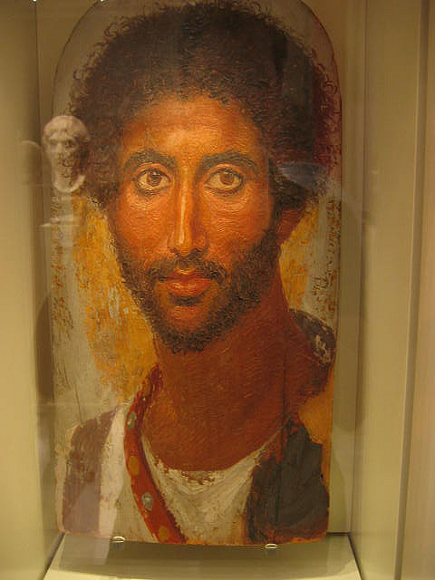 medievalpoc:Ancient Art Week!Various Mummy PortraitsRoman Egypt (Fayum; Saqqara) , c. 0-200 C.E.Enca