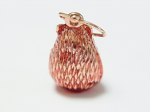 The pierced earring of a star and a hedgehog.  ☆ (人´ω｀*).☆ Made in Japan. Handmade 