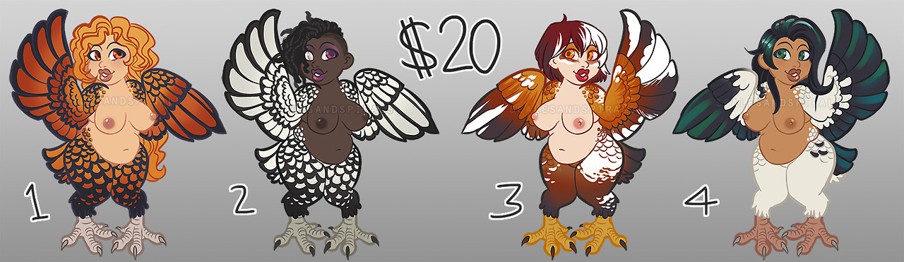 scales-and-spirals:   Something a little different for these adopts! Please take