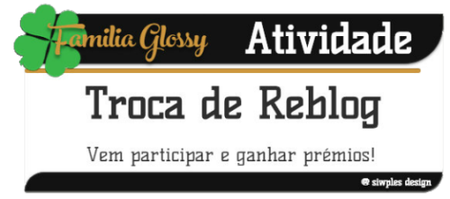 familiaglossy: ♻️ QUER TER SUAS AUTORIAS REBLOGADAS? ENTÃO VEM CÁ E ESCOLHE QUANTAS!Esteja a seguir 