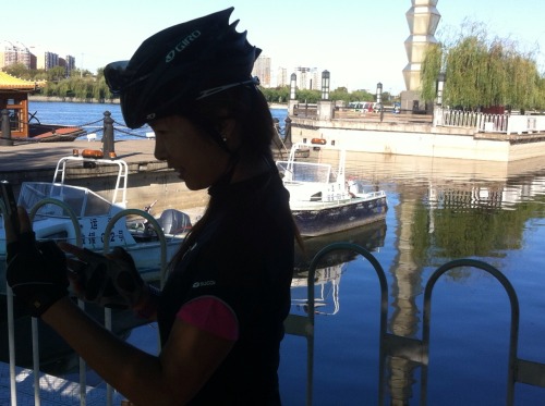 pingysfun: Mid-autumn festival early morning ride.