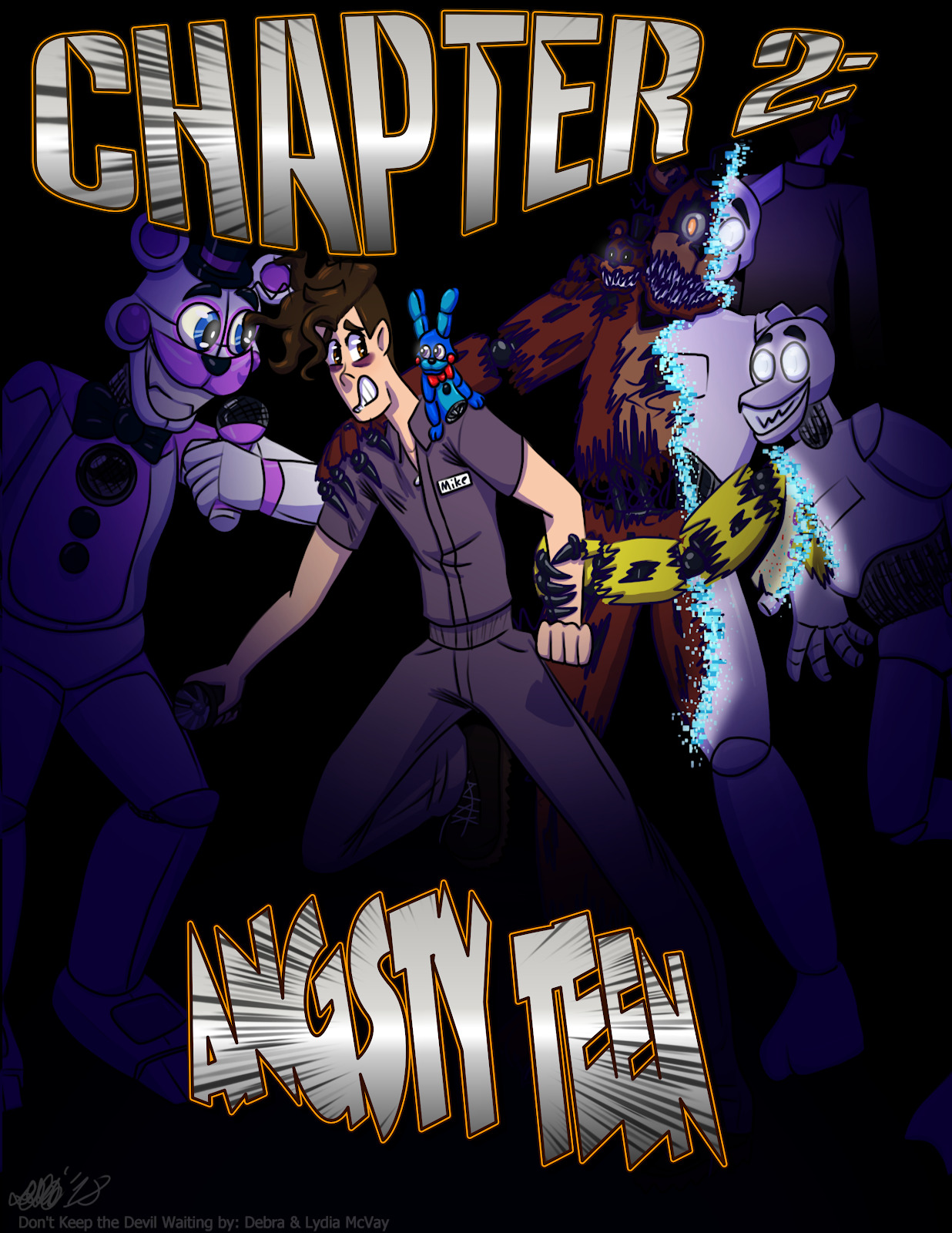 FNAF Anime Comic issue#2: Don't Fear the Reaper part 2 : r