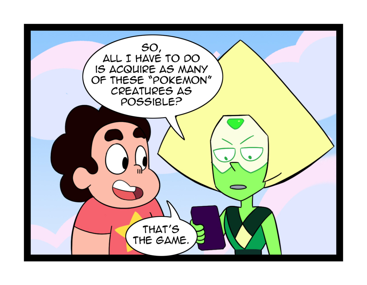 neoduskcomics:  SU: Peridot Go Come watch me on deviantArt. 