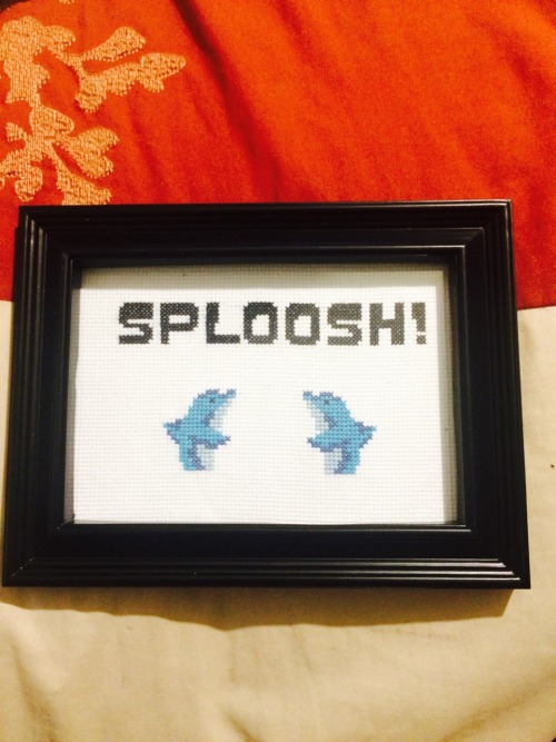 iwillitakyou:So I learned how to cross stitch.