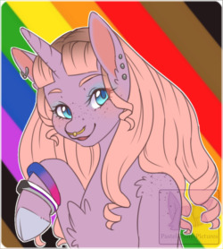 pastel-pony-pictures:    Happy pride everyone~!