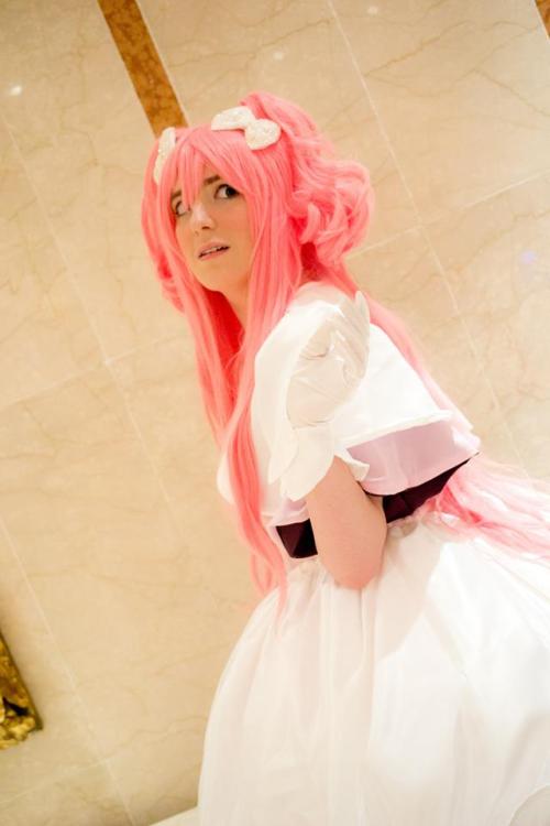 trichro:  Madoka Kaname Ultimate Form by trichro at Kitacon - Photos by A Shot in the Dark photograp