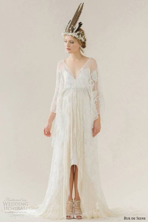 weddinginspirasi - Rue de Seine Wedding Dresses - Young Love...