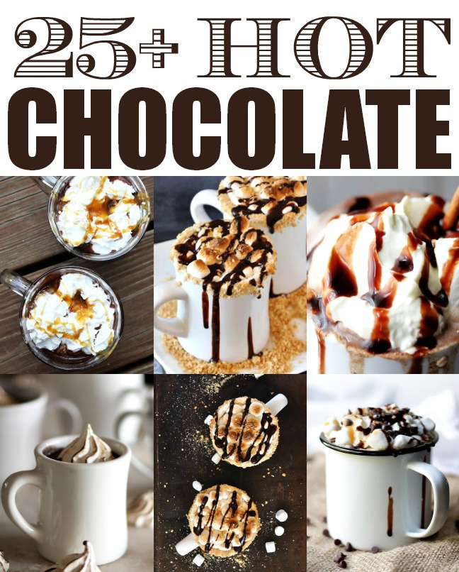 thecakebar:  25 Hot Chocolate Recipes! Pumpkin Spice White Hot Chocolate / Tatertots