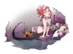 skirtzzz: Mae, the Macabre Mermaid!   A REALLY
